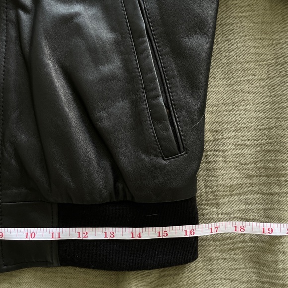 Dolce & Gabbana Leather Bomber Jacket in Black - Picture 14 of 16